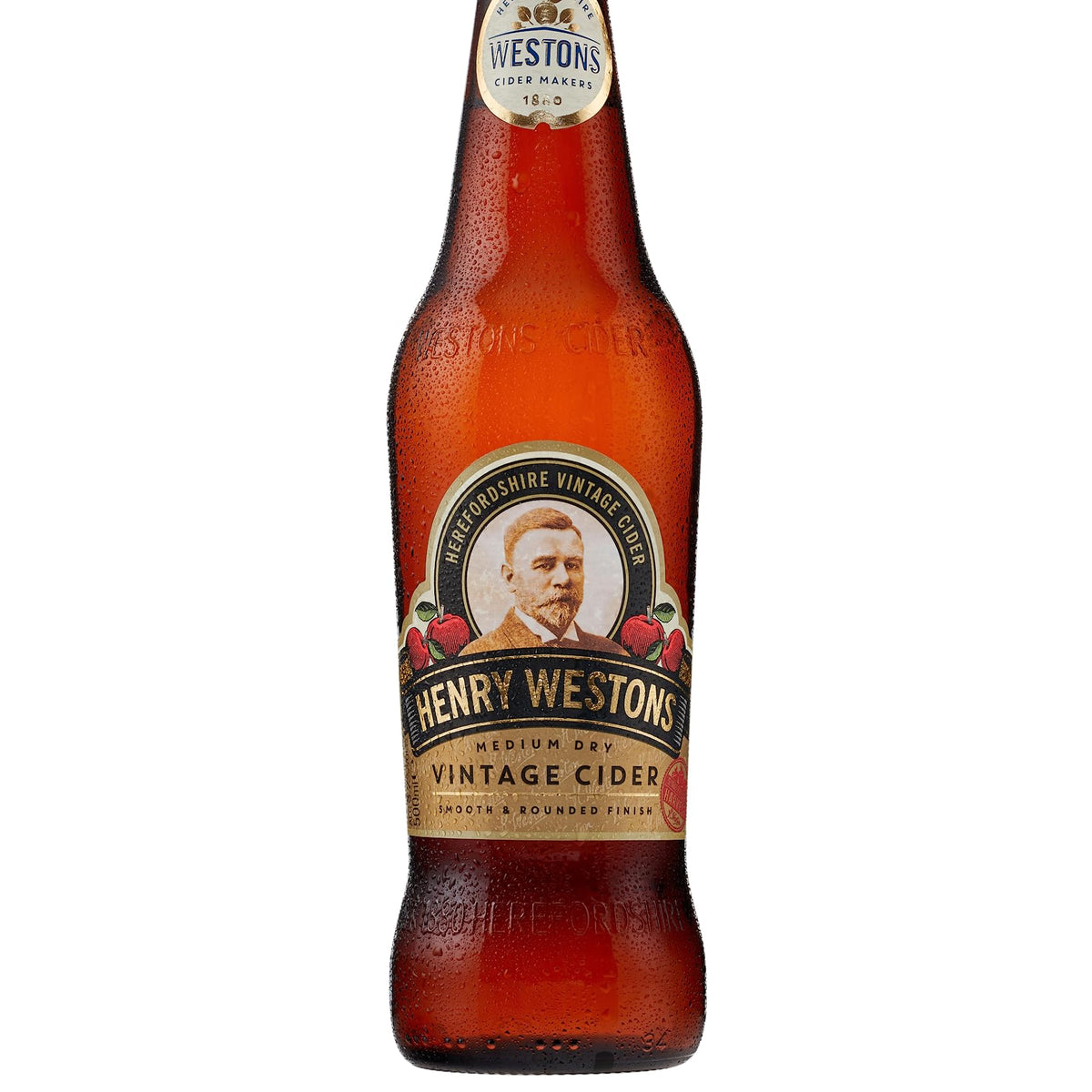 Henry Westons Vintage Cider 500ml Union Jack's Alcohol