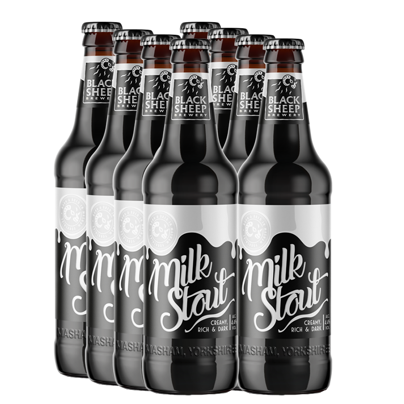 Black Sheep Milk Stout 500ml - 8 Pack