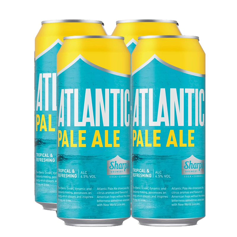 Sharp's Atlantic Pale Ale Beer Can 500ml - 4 Pack