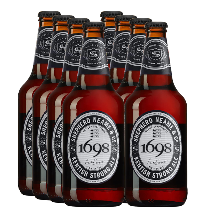 Shepherd Neame 1698 Kentish Strong Ale 500ml - 8 Pack