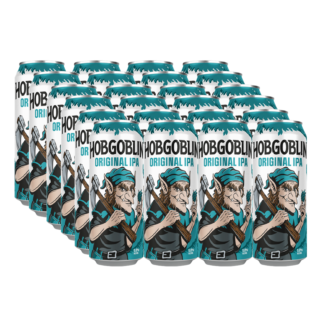 Wychwood Hobgoblin IPA 5.0% 500ml Can - 24 Pack