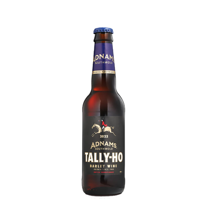 (BBE: 30/11/2024) Adnams Tally Ho Barely Wine Dark Ale 330ml - 12 Pack