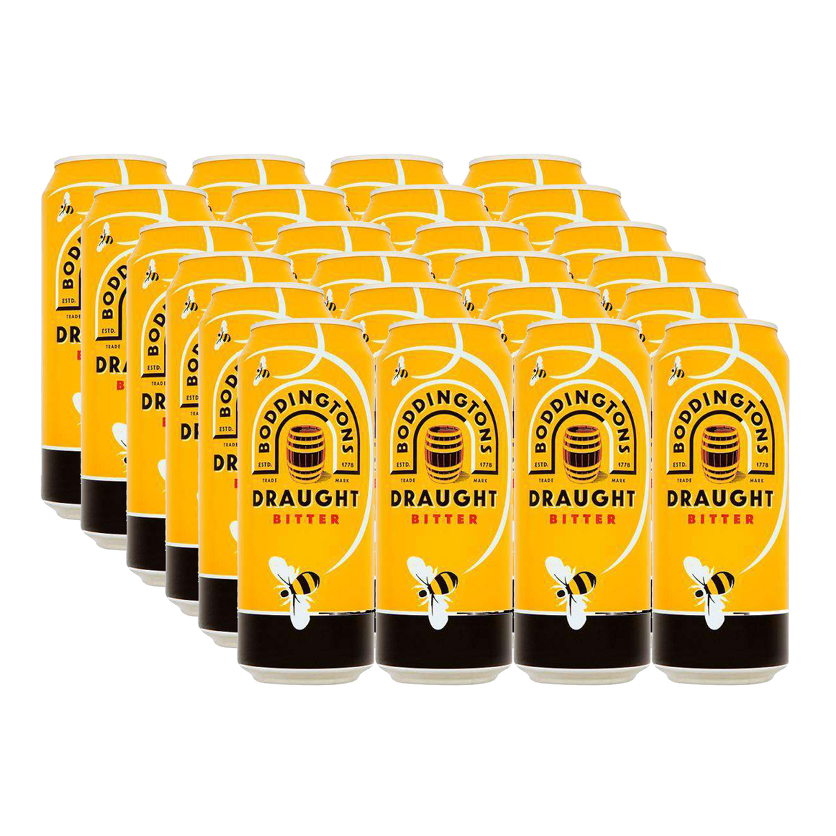 Boddingtons Draught Bitter Beer Cans 440ml - 24 Cans