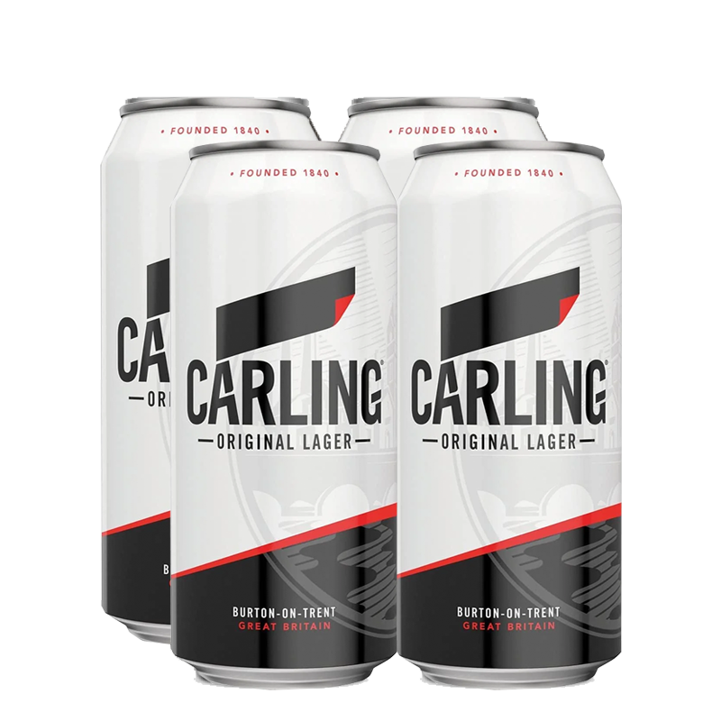 Carling Original Lager 440ml - 4 Pack