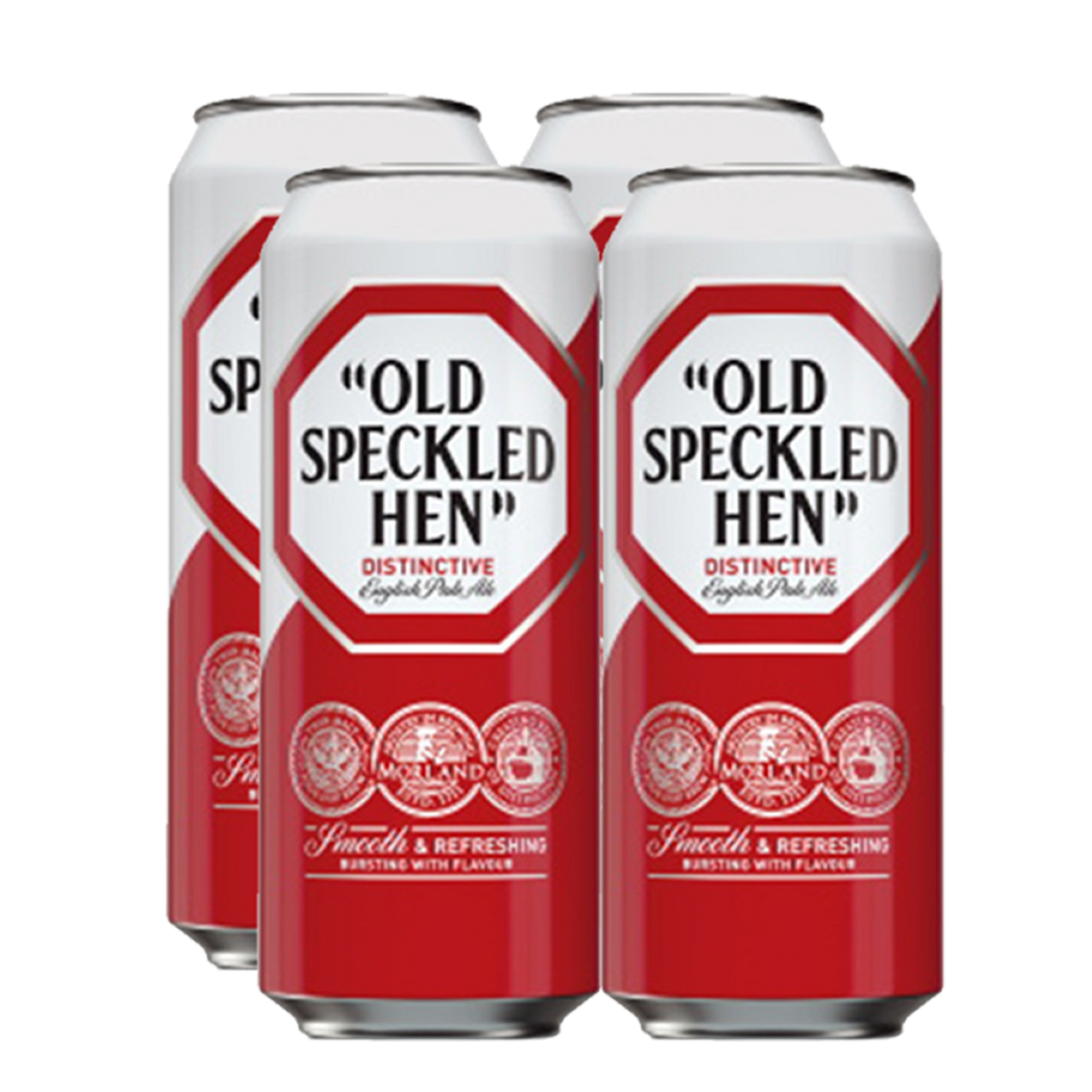 Greene King Old Speckled Hen 4.8% 500ml Can - 4 Pack