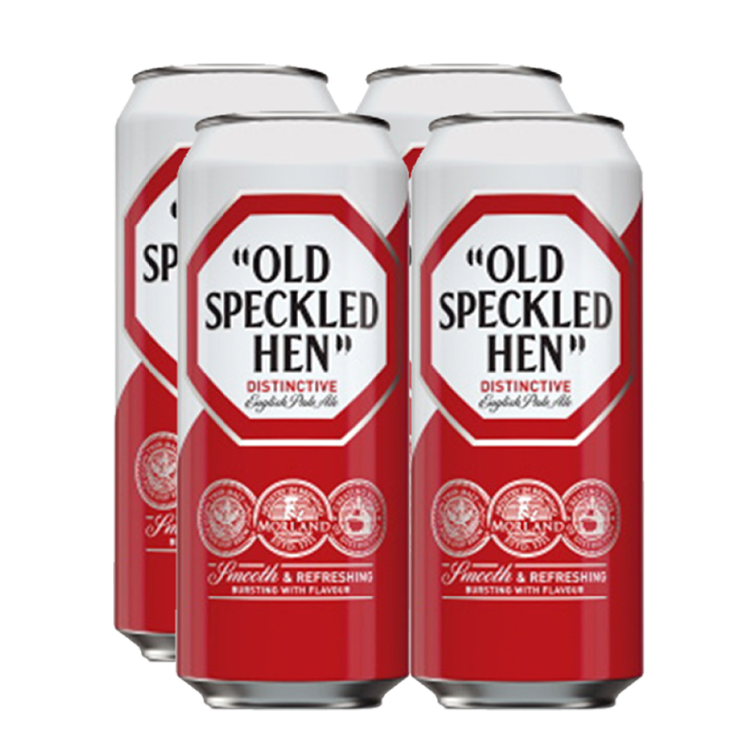 Greene King Old Speckled Hen 4.8% 500ml Can - 4 Pack