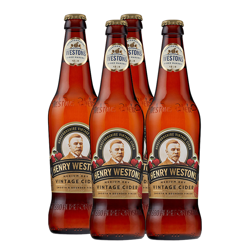 Henry Weston Vintage Cider 500ml - 4 Pack