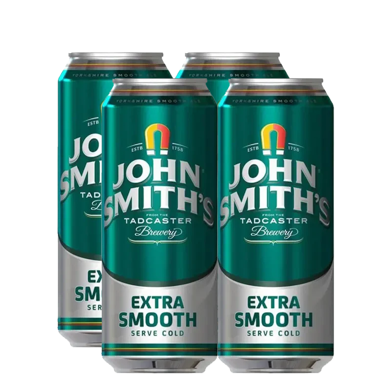 John Smith's Extra Smooth Ale 440ml - 4 Pack