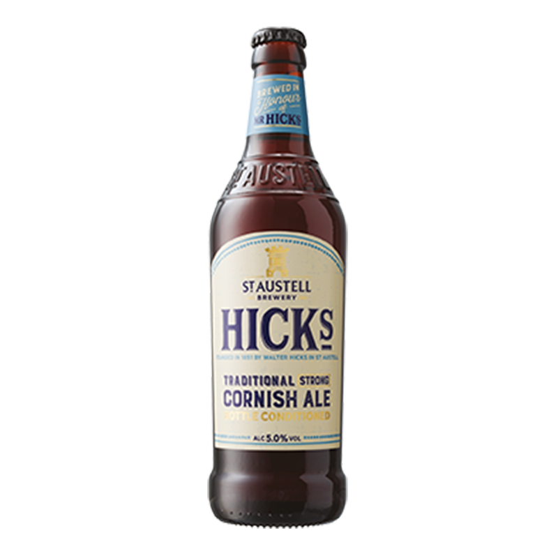 (BBE: 31/01/2025) St Austell Hicks Strong Cornish Ale 500ml