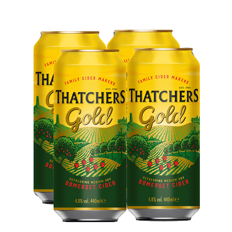 Thatchers Gold Cider - 4 Pack