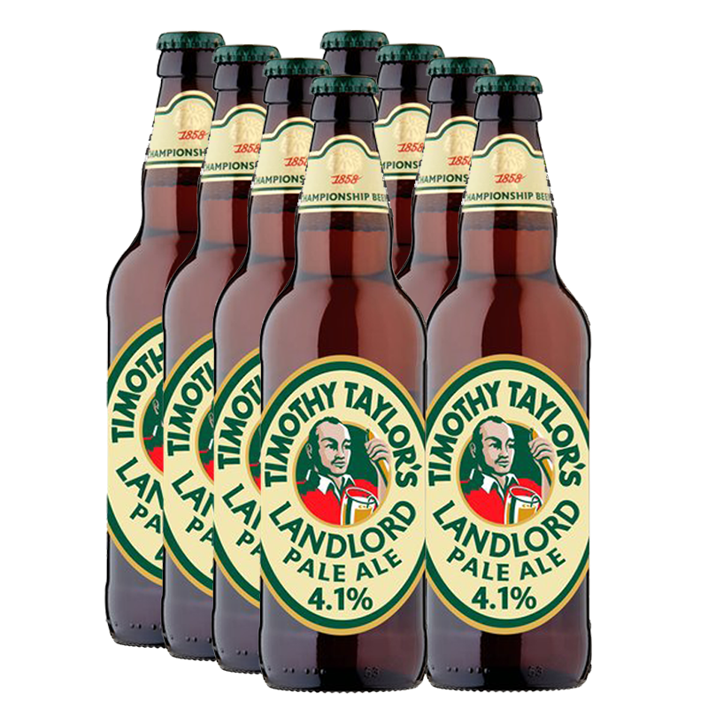 Timothy Taylor's Landlord Pale Ale 4.1% 500ml - 8 Pack