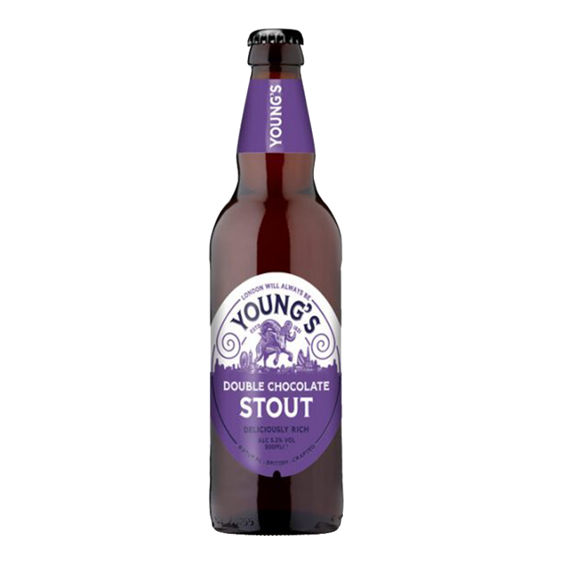 (BBE: 31/03/2024) Marston's Youngs Double Chocolate Stout 5.2% 500ml
