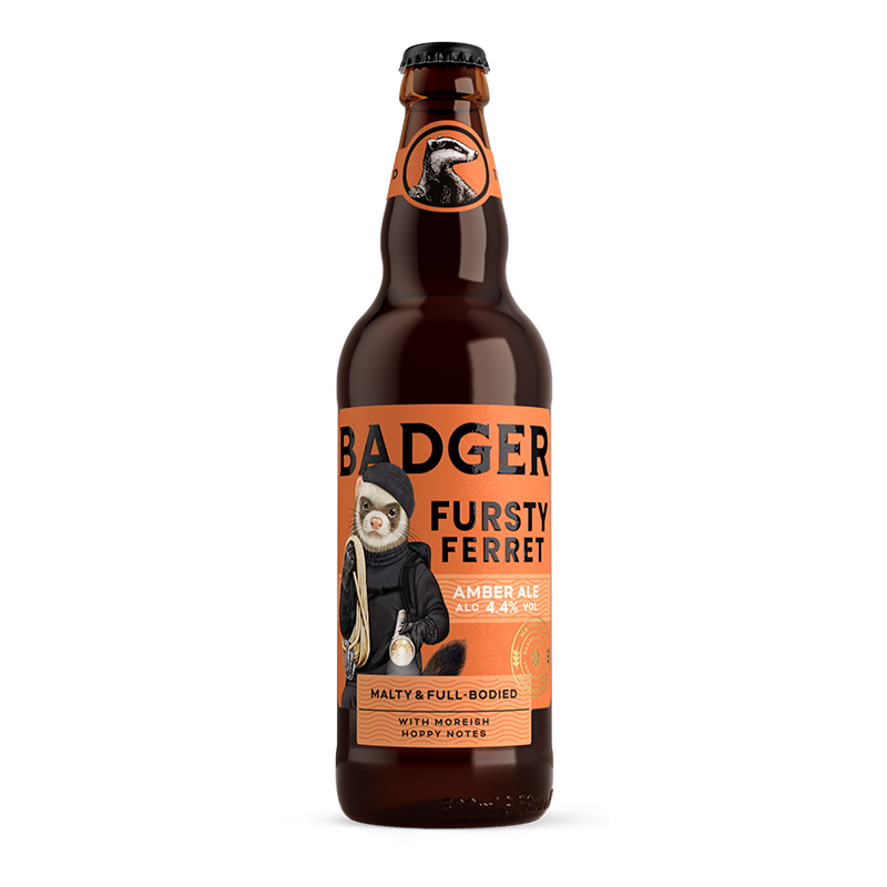 Badger Fursty Ferret 4.4% Amber Ale 500ml