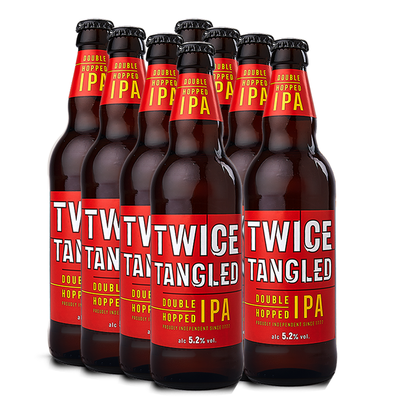 Badger Beer Twice Tangled IPA 5.2% 500ml - 8 Pack