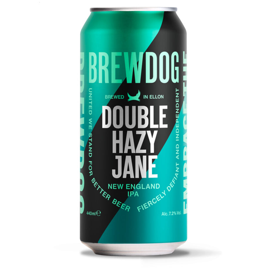 BrewDog Double Hazy Jane New England IPA 440ml Union Jack's Alcohol