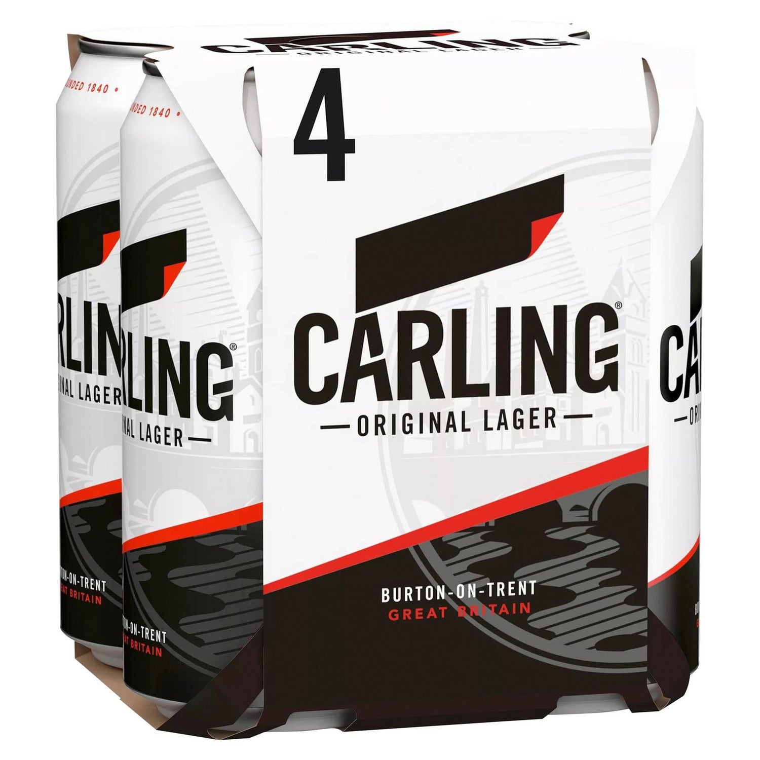 Carling Original Lager 440ml - 4 Pack